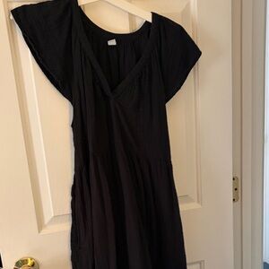 Old navy black cover up medium